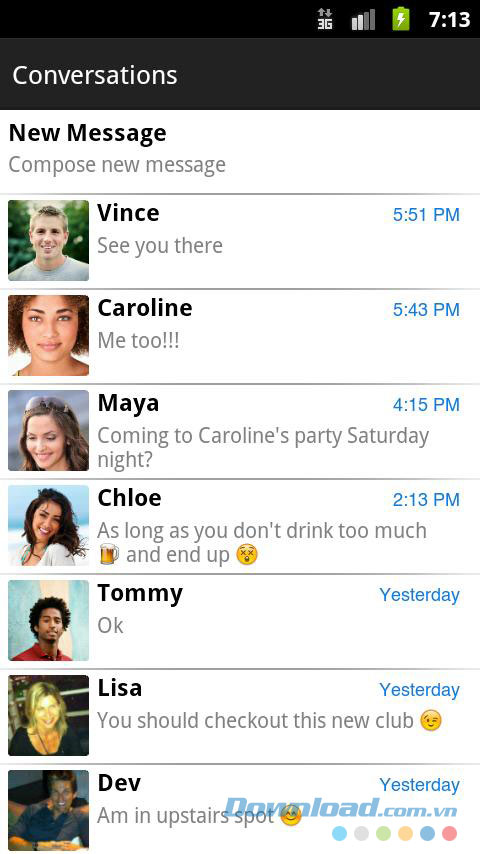 chomp SMS for Android