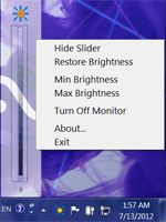 Adjust Laptop Brightness