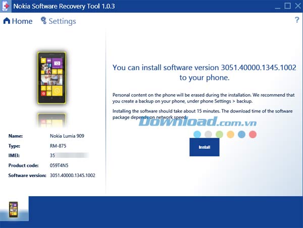 Nokia Software Recovery Tool