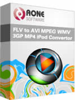 FLV to AVI MPEG WMV 3GP MP4 iPod Converter