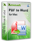 Amacsoft PDF to Word cho Mac