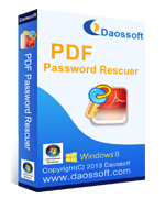  Daossoft PDF Password Rescuer 1.0 Khôi phục mật khẩu bảo vệ file PDF