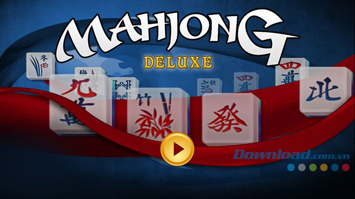 Giao diện chính của Mahjong Deluxe Free