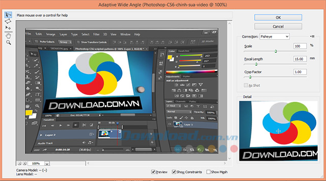 Blur của Adobe Photoshop CS6