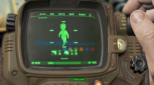 Hình ảnh Pip Boy 