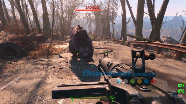 Khả năng tùy chỉnh vũ khí chiến đấu của Fallout 4