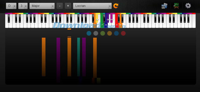 Nhạc lý trong Color Piano