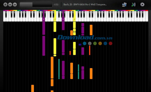 Color Piano phát nhạc
