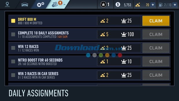 Daily Mission System