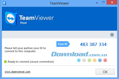 Teamviewer host нет пароля