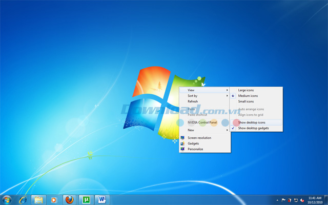 Desktop của Windows 7