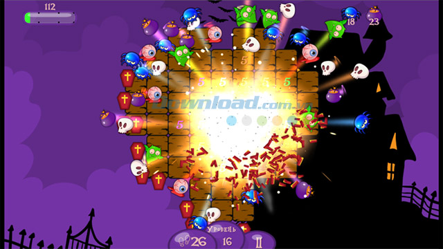 Đồ họa game Crazy Halloween