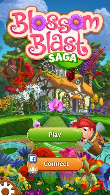 Bản đồ game Blossom Blast Saga
