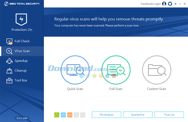 Tính năng chính của 360 Total Security