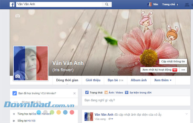 Đổi Avatar Facebook để ủng hộ người dân Pháp