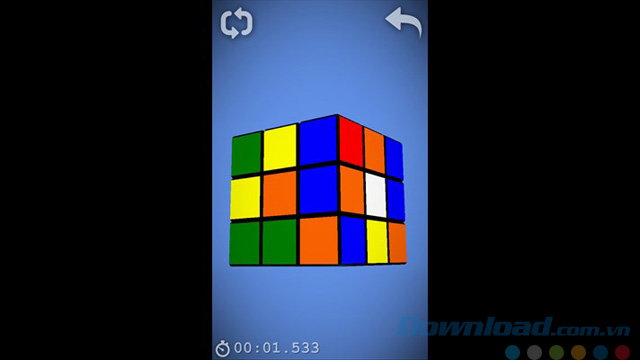 Giao diện game rubik