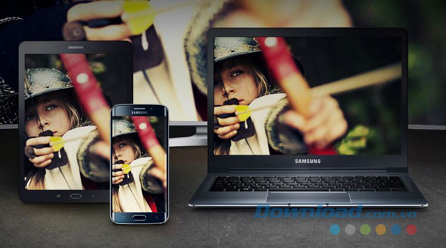 Kết nối các thiết bị với Samsung Smart View