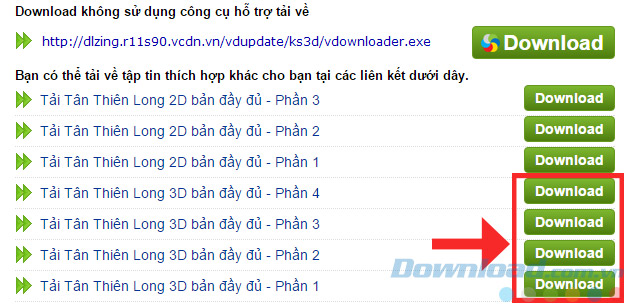 Tải phiên bản Tân Thiên Long 3D đầy đủ