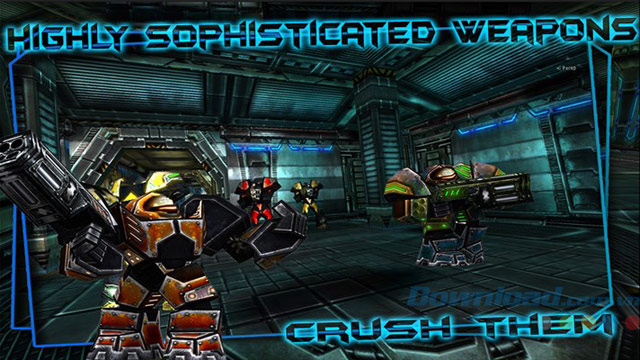 Giao diện game Robot Rivals