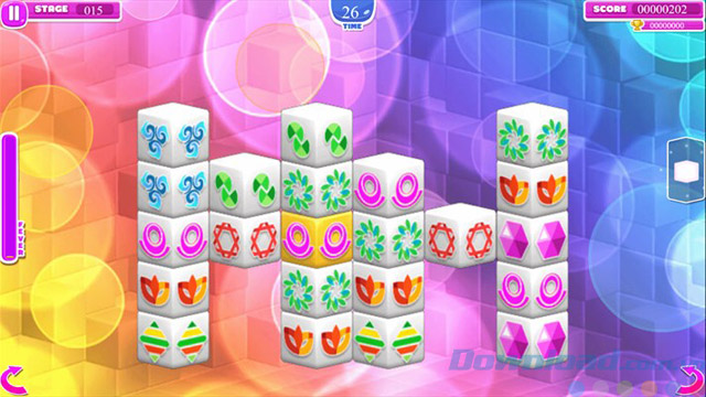 Cấp độ 15 của game Mahjong 3D