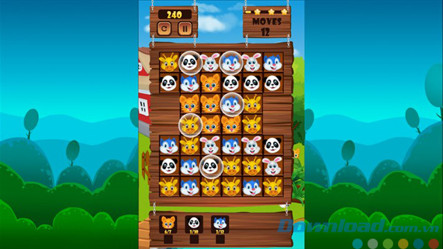 Giao diện game vui Amazing Zoo