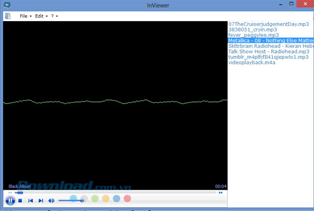 InViewer còn là phần mềm nghe nhạc đơn giản