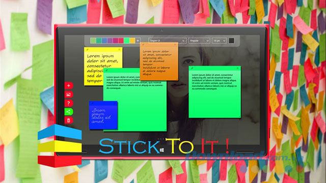 Ứng dụng ghi chú trên máy tính Sticky Notes Pro 