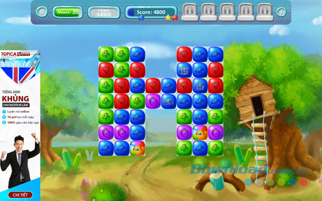 Giao diện game Color Quest cho Windows 8 