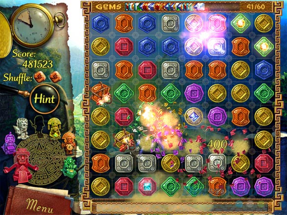 Game xếp hình The Treasures Of Montezuma