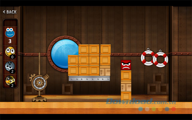 Giao diện game Tiny Ball vs. Evil Devil cho Windows 8