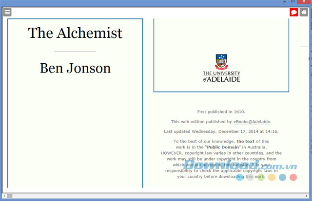 Ứng dụng đọc EPUB miễn phí 