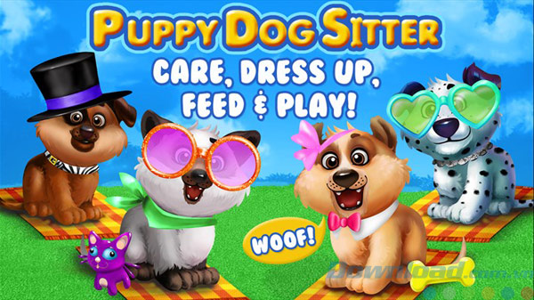 Giao diện game Puppy Dog Sitter