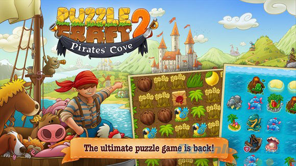 Giao diện game Puzzle Craft 2