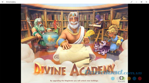 Game xây dựng thành phố Divine Academy