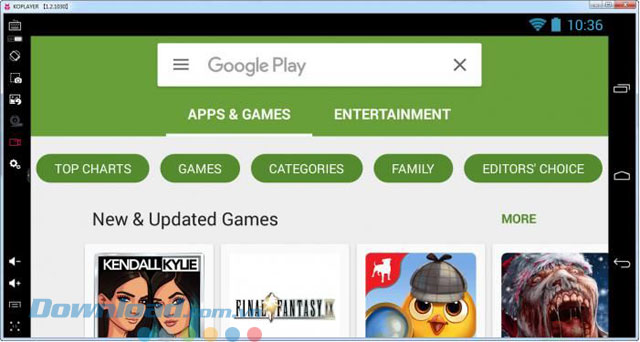 Truy cập Cửa hàng Google Play từ máy tính
