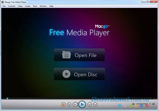 Macgo-Free-Media-Player-giao-dien.JPG