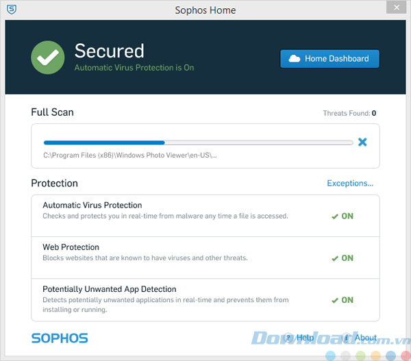 is sophos antivirus for mac home edition safe