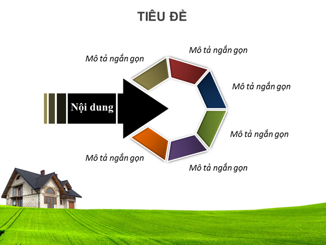 Mẫu trình chiếu theo chủ đề thiên nhiên tuyệt đẹp - Bảng điều khiển