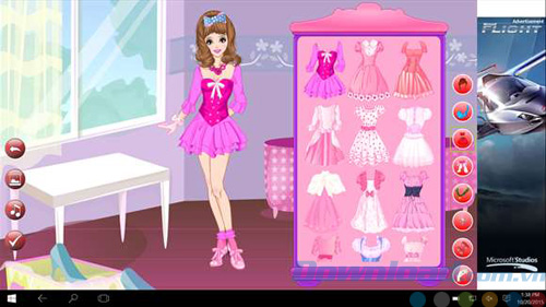 Game thời trang Dress Up: Hime cho Windows 10