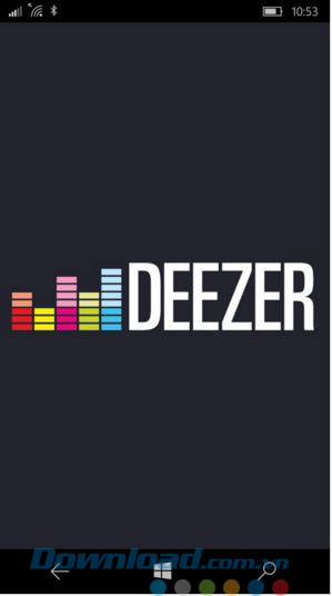 Ứng dụng nghe nhạc miễn phí Deezer