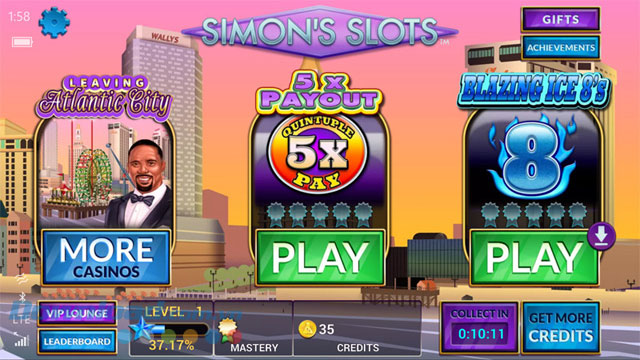 Game đánh bạc Simon's Slots