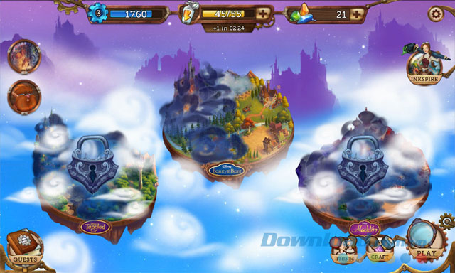 Bản đồ thế giới trong game