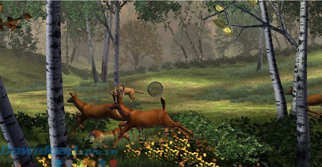 Giao diện game bắn súng Big Buck Hunter Pro Adventure