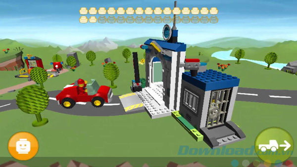 Giao diện game LEGO Juniors: Create & Cruise cho Windows 10