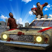 Cover Image of Crazy Zombies Car Wars 3D