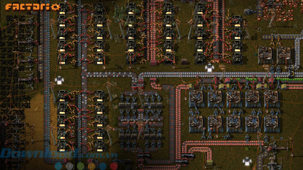 Robot hậu cần trong Factorio