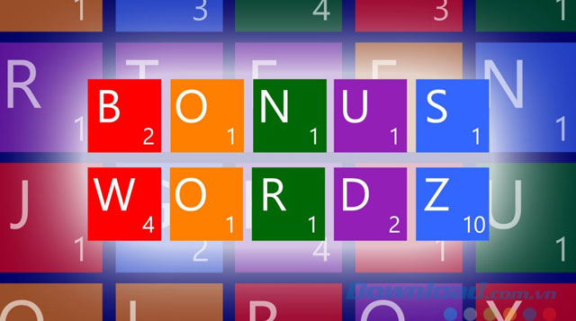 Game ô chữ độc đáo Bonus Wordz