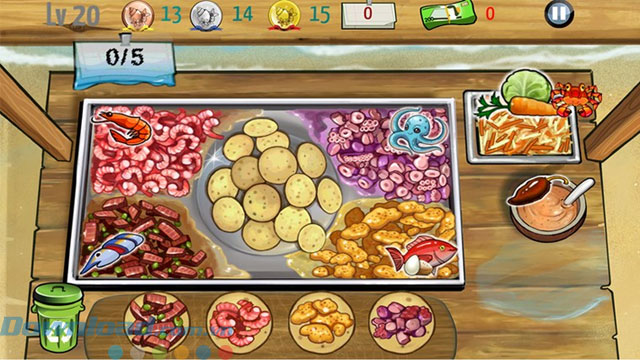 Game thợ làm bánh Taco Master