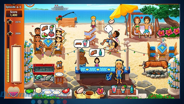 Game quản lý Delicious - Emily's Honeymoon Cruise