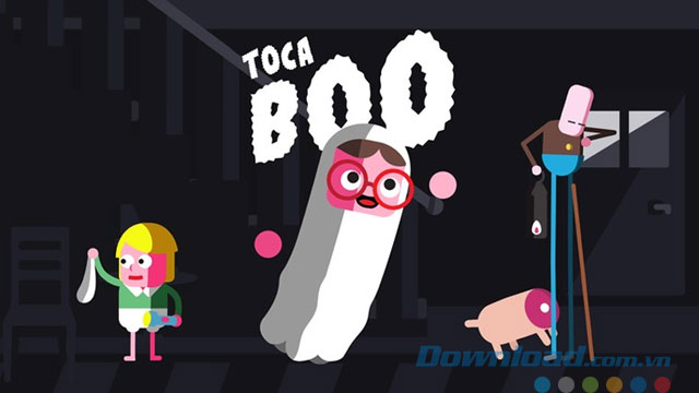 Game dọa ma Toca Boo